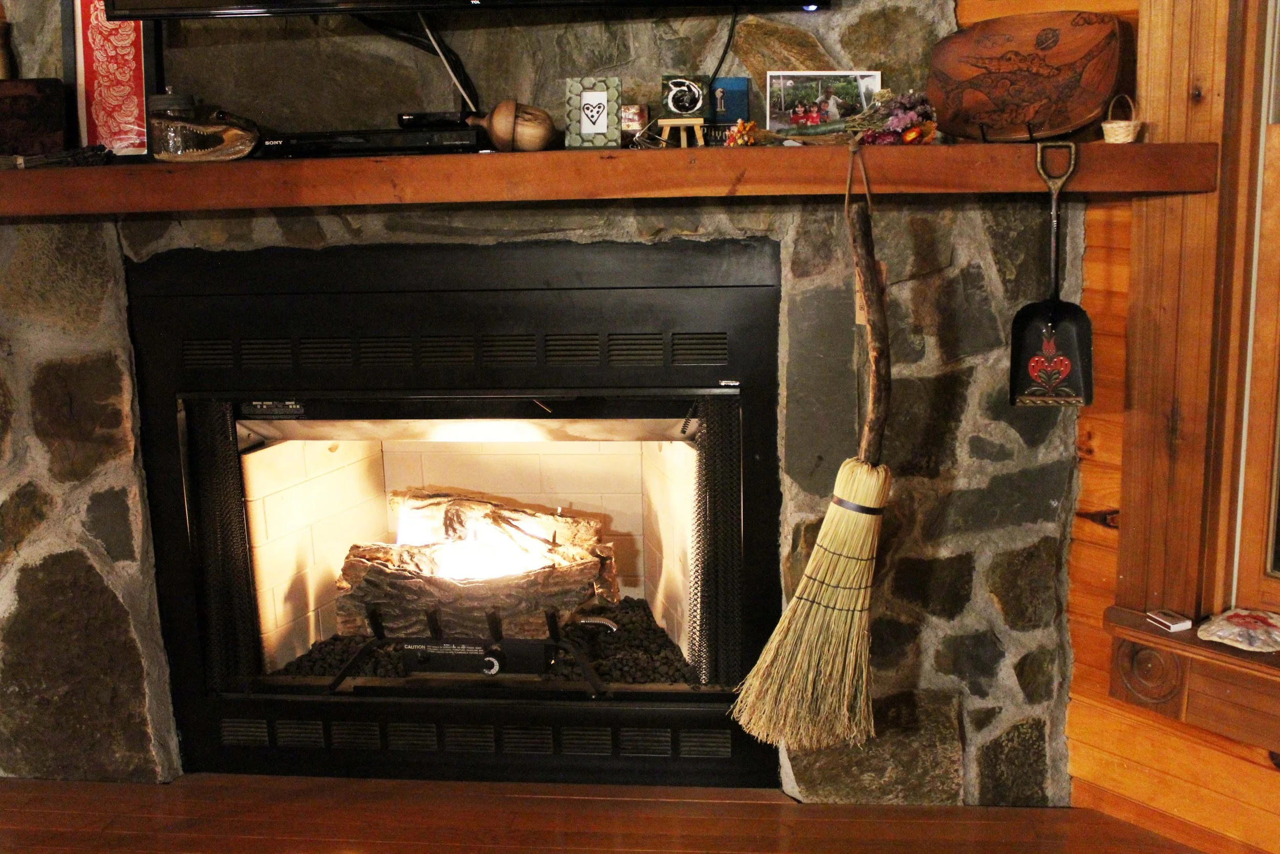 Alaskan Driftwood Hearth Broom