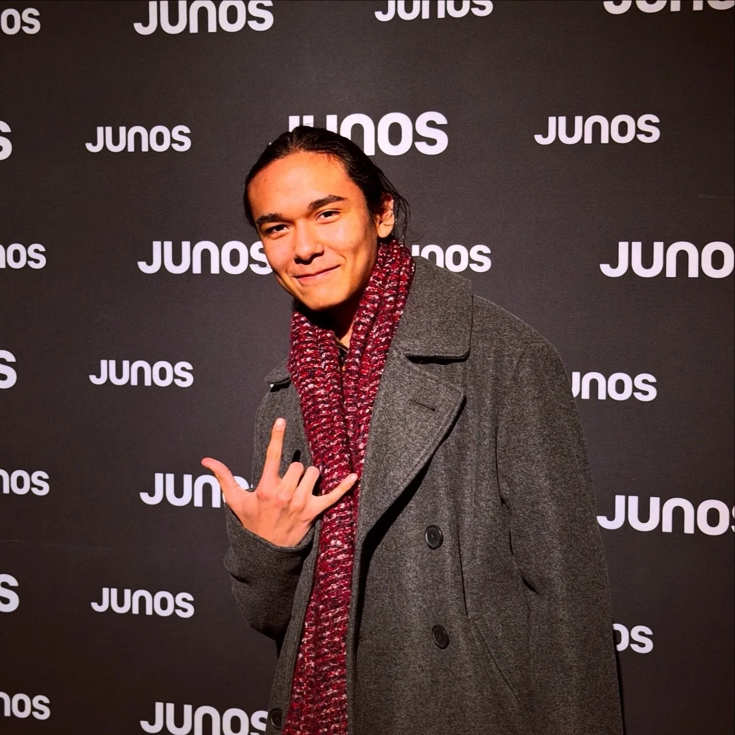 I got to be at the @thejunoawards announcement for Winnipeg! One day I hope to be here with my music! #letsgo