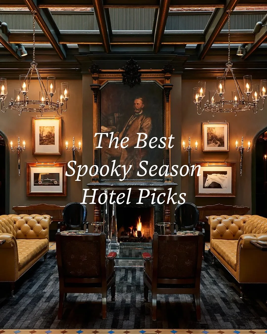 Would you dare stay the night? 🕯️✨ Here are our top, possibly spooky, hotel picks and trips for October. 🎃

DM for more info.. and also check out our NEW website! Link in bio.