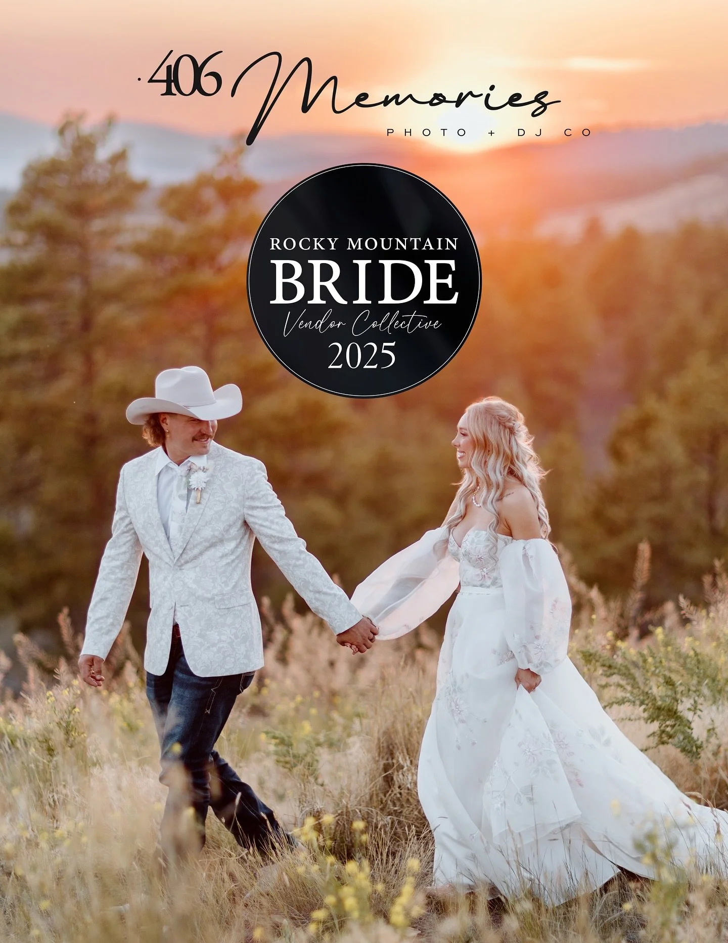 We are thrilled to announce we are part of the @rockymtnbride Vendor Collective 2025!

We believe that your wedding day is the happiest day of your life, and a start to a beautiful journey. 

So honored to be a part of such an incredible group of wed