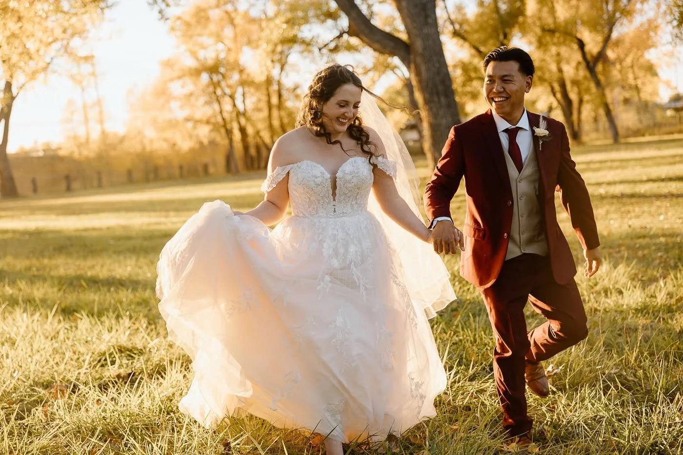 These are the emotions we love capturing! Pure bliss after you said &quot;I DO&quot; 

Receive images like this when you book us for your wedding!
