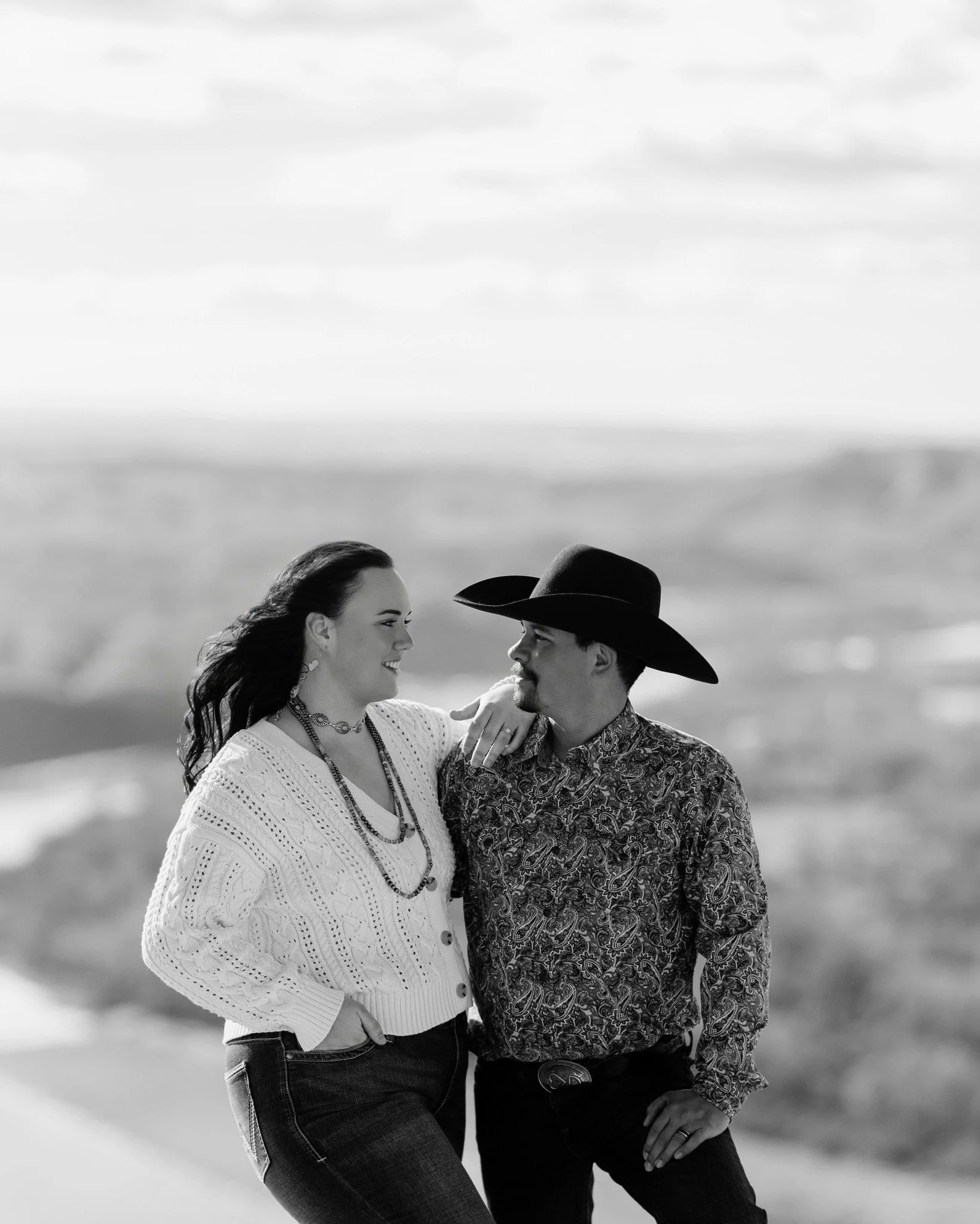 We are suckers for a good Black and White. The love story told broken down to emotion and authenticity.