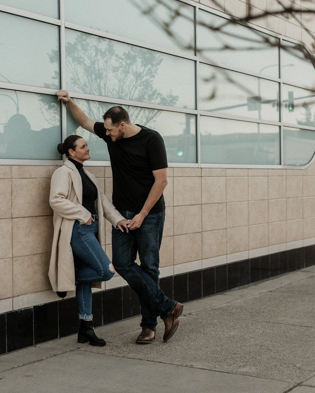 So excited for all the engagement sessions we are doing now that the weather is warmer! Lots of couples were waiting for the colors to pop in Billings. @downtownbillings_  will always have our heart.