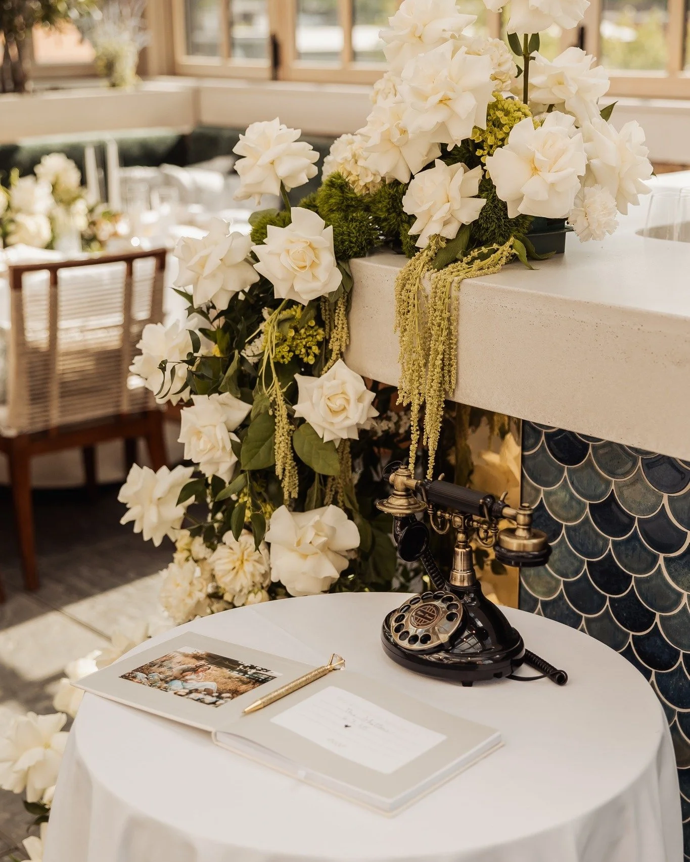 So many fun ideas for guests books we have seen over the years! From audio guestbooks to signing a printed picture , and taking polaroid pictures with a candid message. 

The guest book is a collection of those memories of your friends &amp; family, 