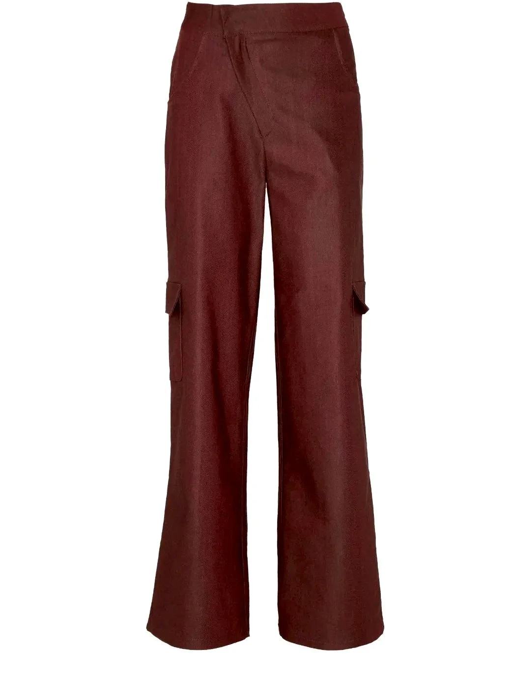 Missy Empire Asymmetric waistband trousers