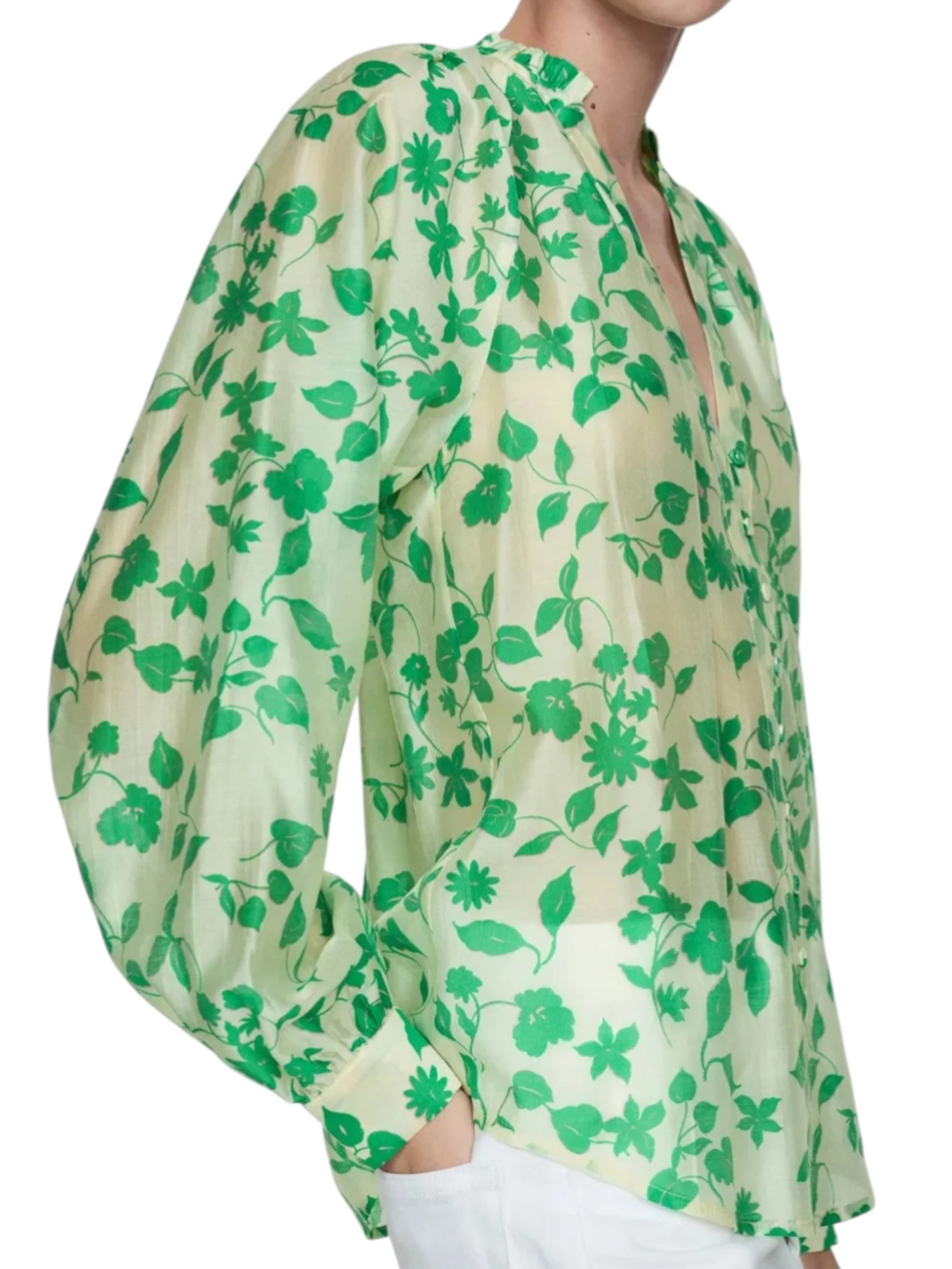 Mango Stijlvol bedrukt lyocell overhemd – luchtig & comfortabel