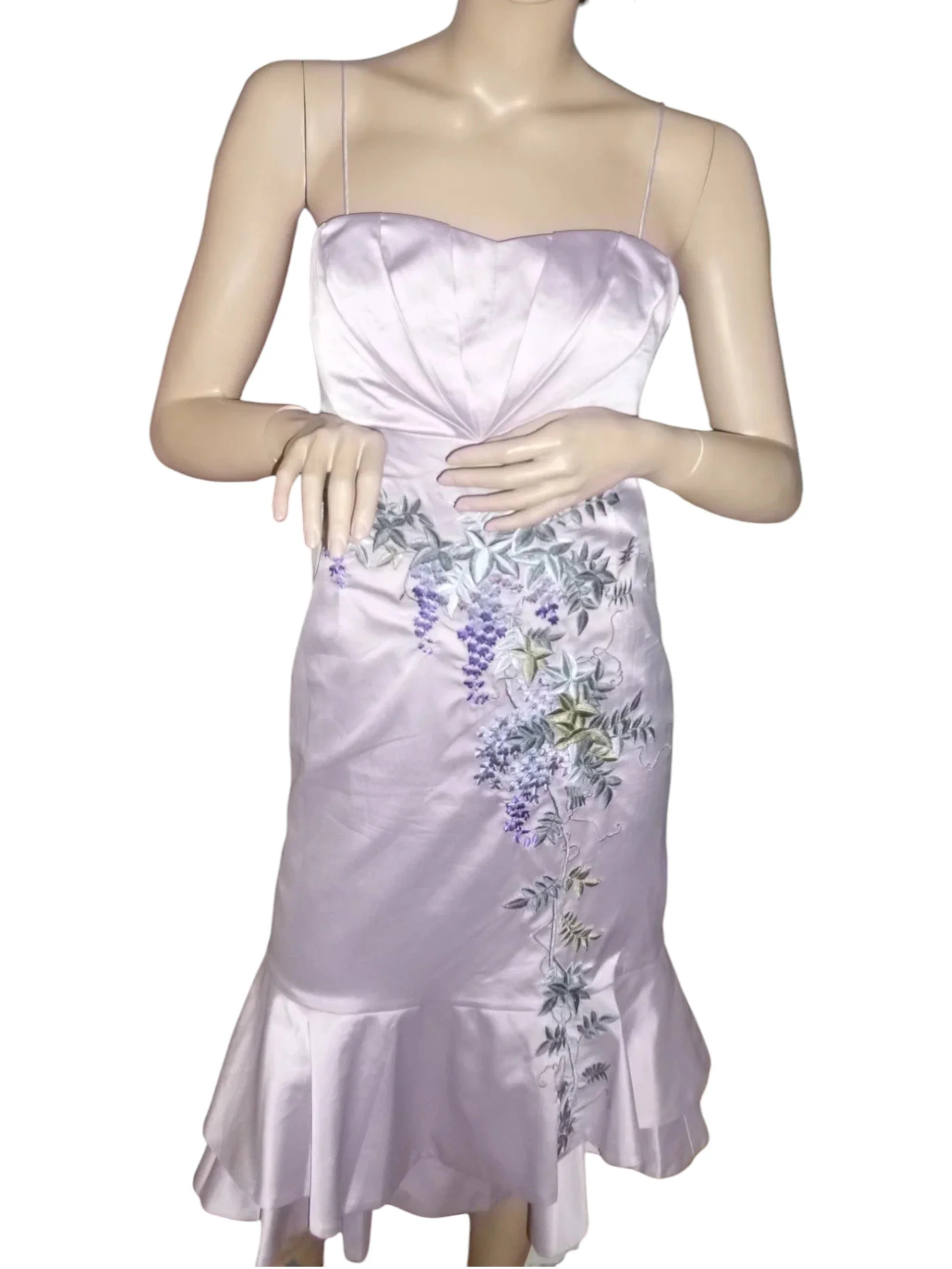 Karen Millen jurk met aangehechte bloemen