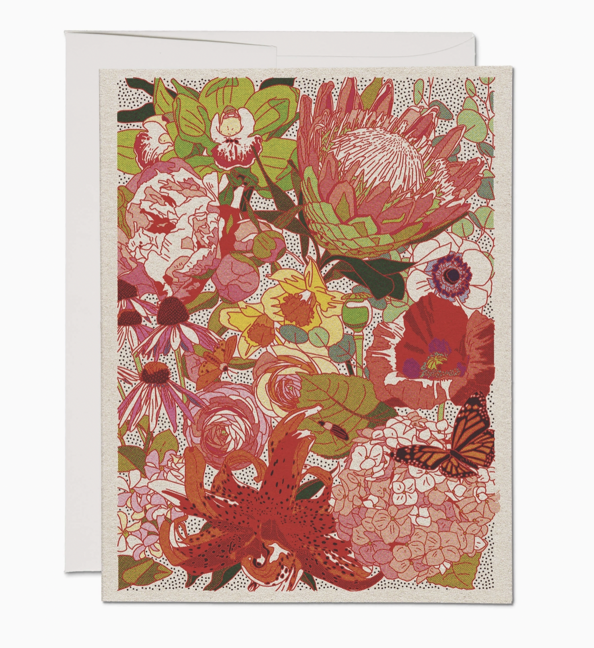 Wild Florals Greeting Card