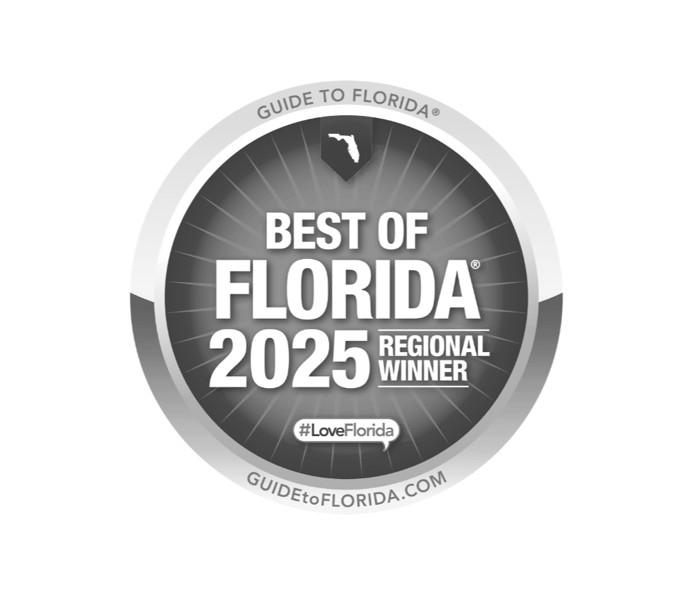 Guide to Florida's Best Therapy Practice - Regional Winner 2025 awarded to Gail Gerbig LMHC of Seaside Mental Wellness in Sarasota, Florida.
