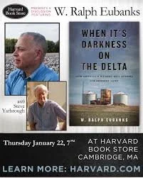 "When It's Darkness at the Delta" at the Harvard Bookstore