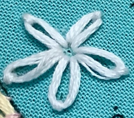 Lazy Daisy Stitch