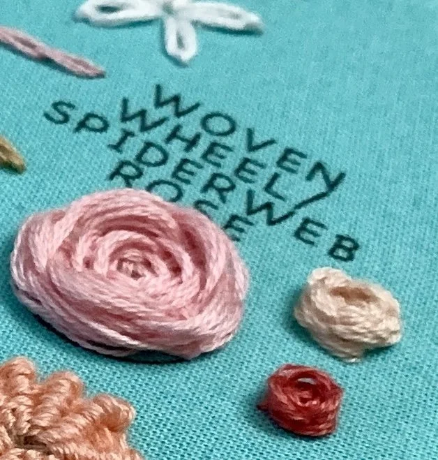 Woven Wheel / Spiderweb Rose