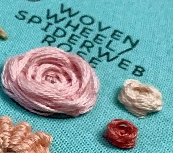 Woven Wheel / Spiderweb Rose