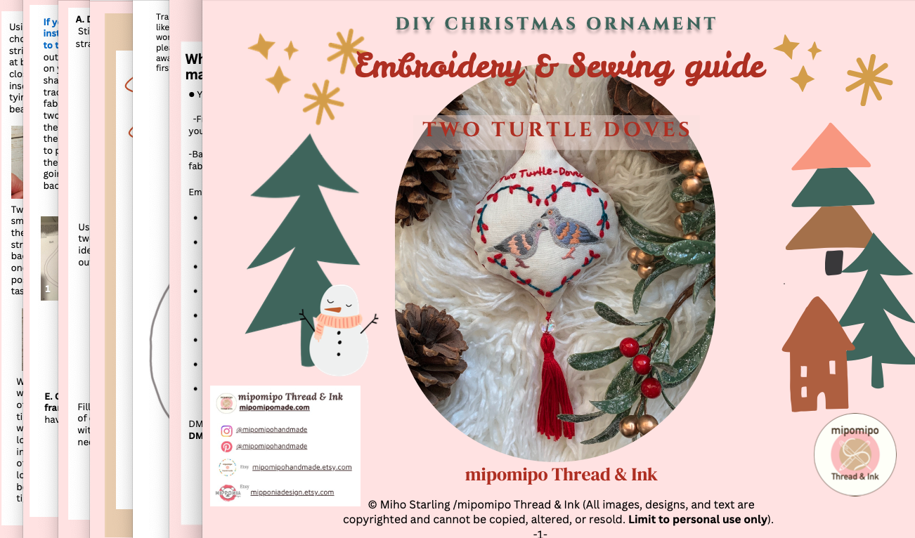 Two turtle-doves instructions 7 pages by mipomipo Thread & Ink.png