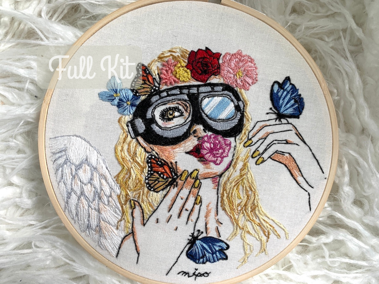 Goddess Embroidery Kit