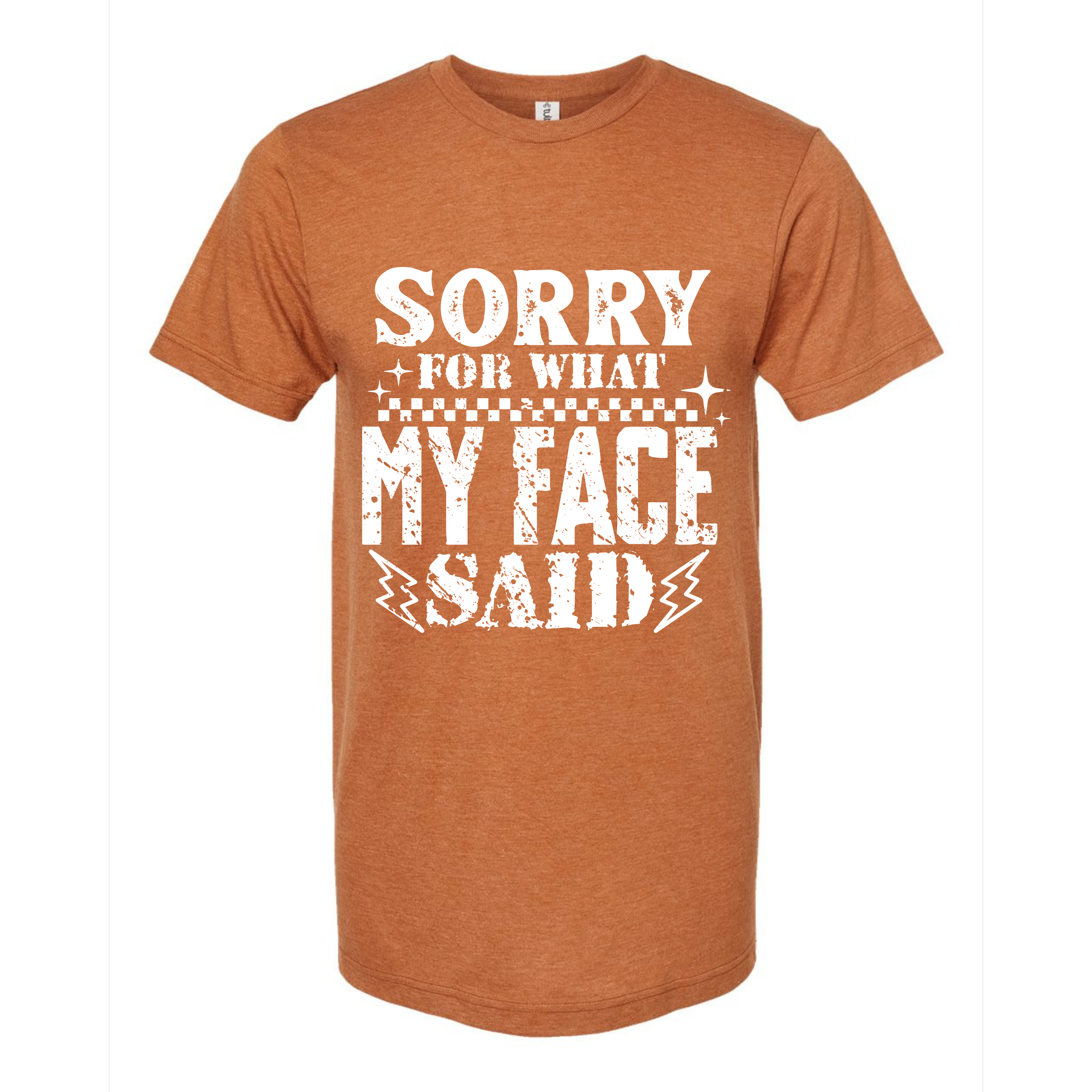 Sorry for What My Face Said