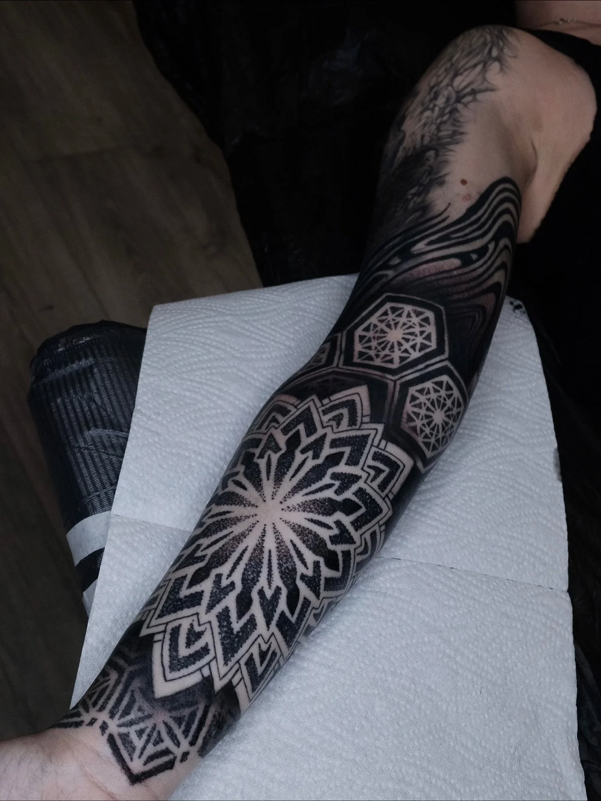 There&rsquo;s something powerful about sacred geometry &mdash; not just the design, but what it awakens in you.
The pain, the rhythm, the focus&hellip; it all becomes part of the ritual.
You don&rsquo;t just wear the piece &mdash; you become it.

Eac