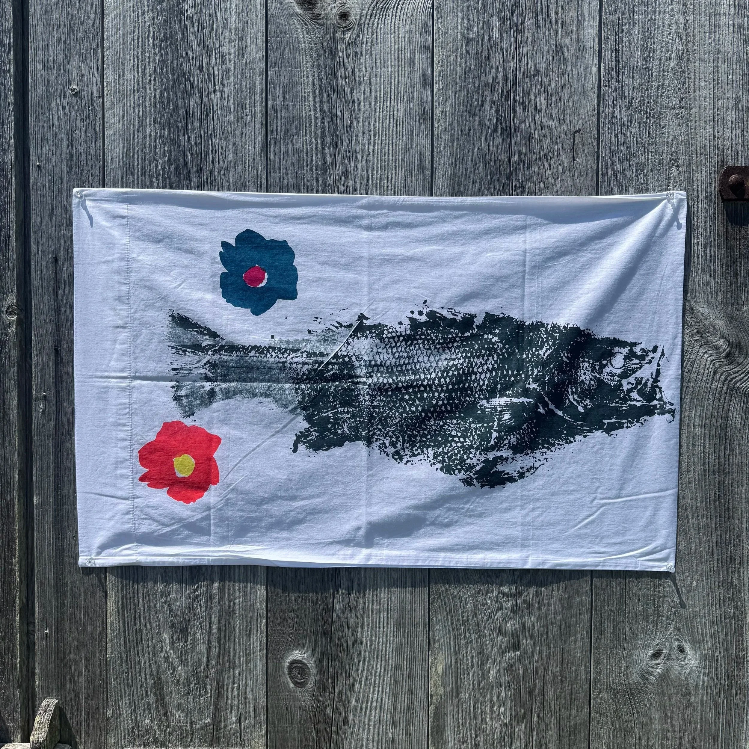 Striper Pillowcase Set (Whole Fish)