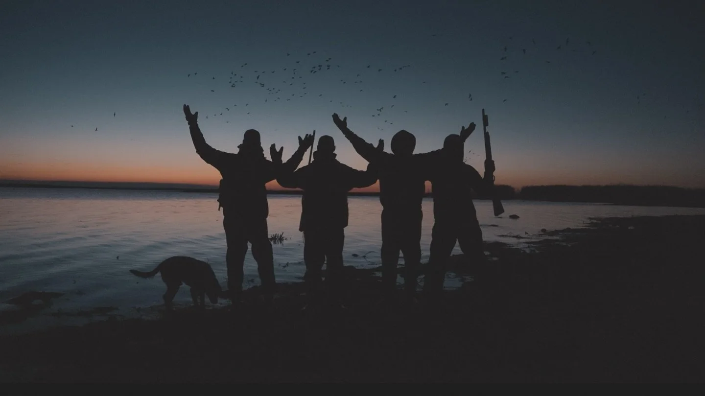 There&rsquo;s just something about watching the sky wake up before everything else does. You&rsquo;re sitting there half-awake, coffee barely kicking in, and then the birds start moving through that sunrise&hellip; and it hits you all at once.

&ldqu