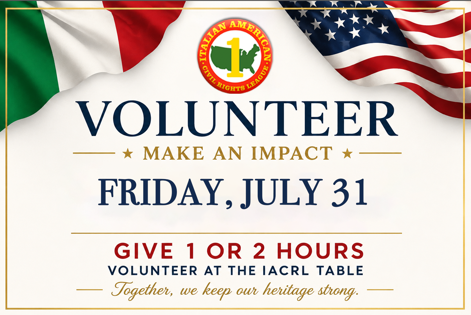 IACRL Volunteers Needed!