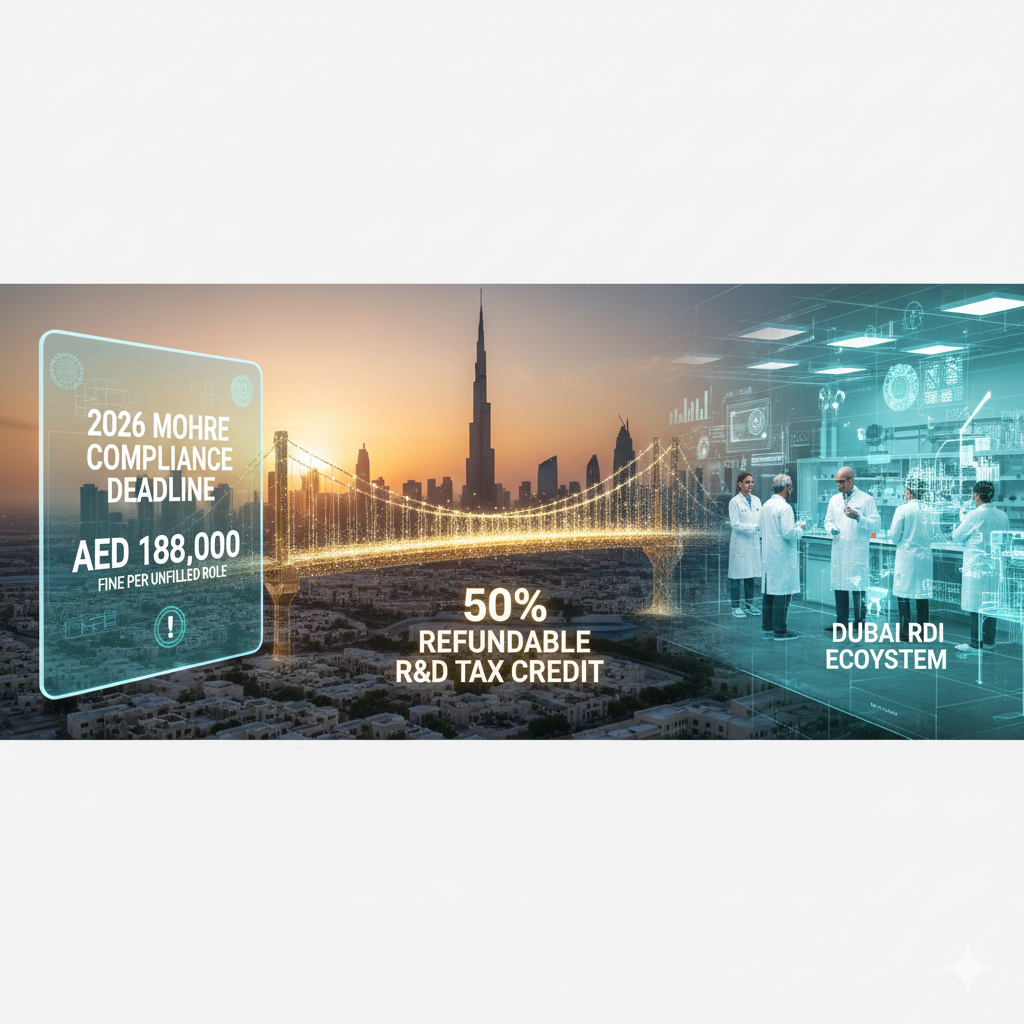 From Penalties to Profits: Leveraging Dubai’s RDI Tax Credits to Fund Your 2026 Emiratization Mandate