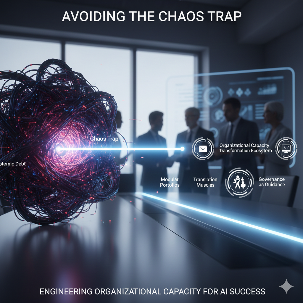Avoiding the "Chaos Trap": Engineering Organizational Capacity in the Agentic Age