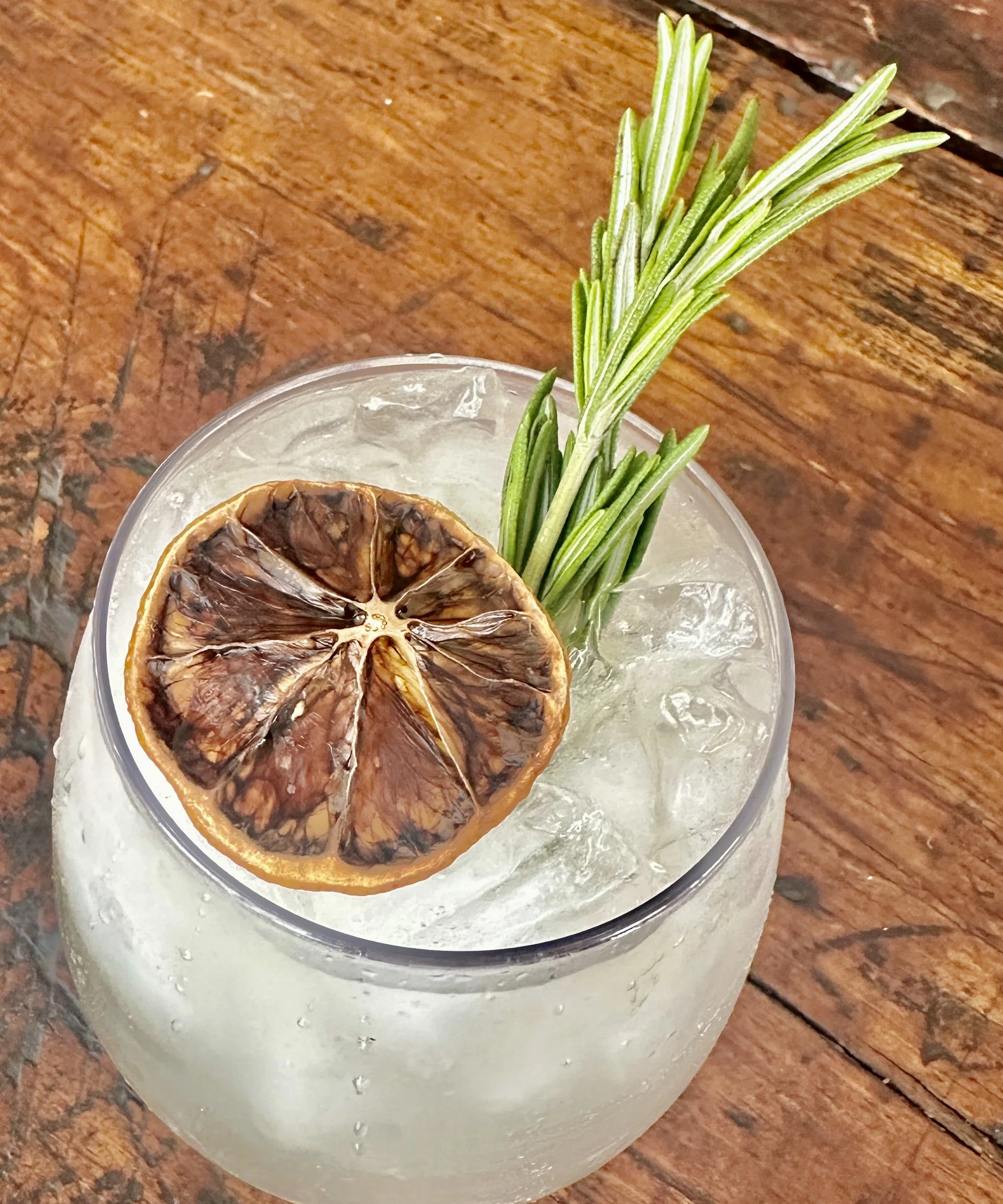 Garden to glass seasonal smash cocktail