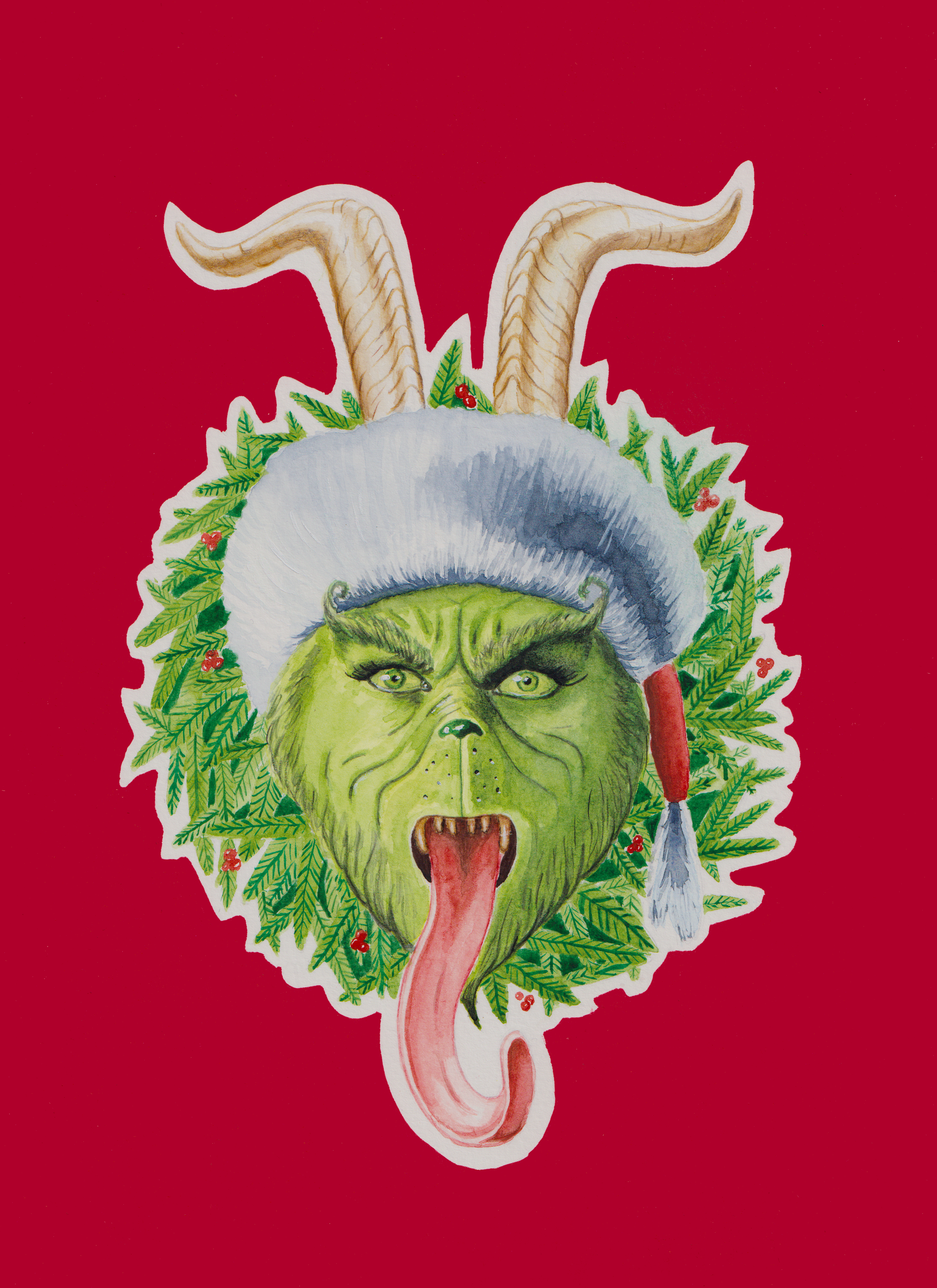 The Grinch Art Print
