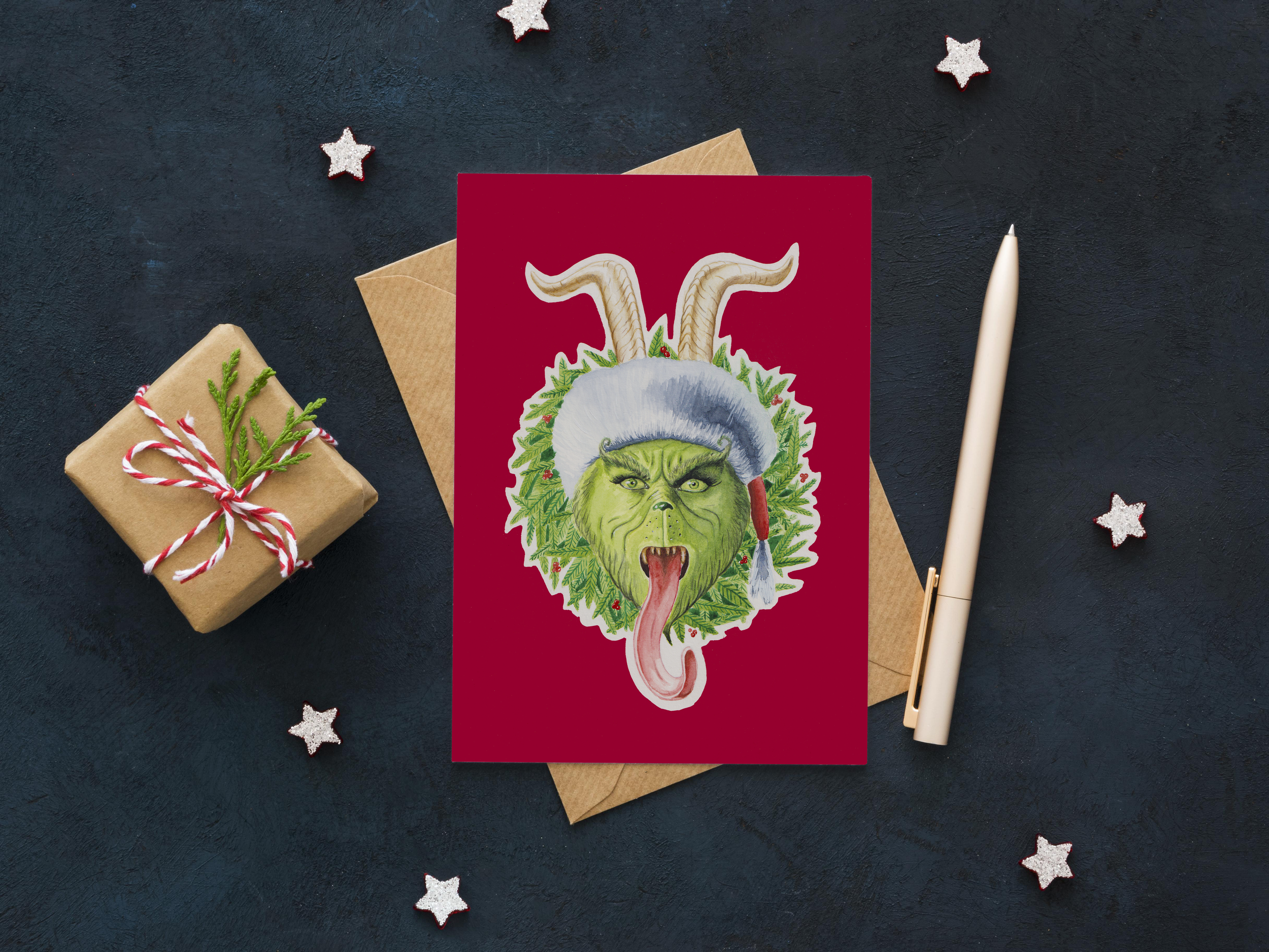 The Grinch Christmas Card