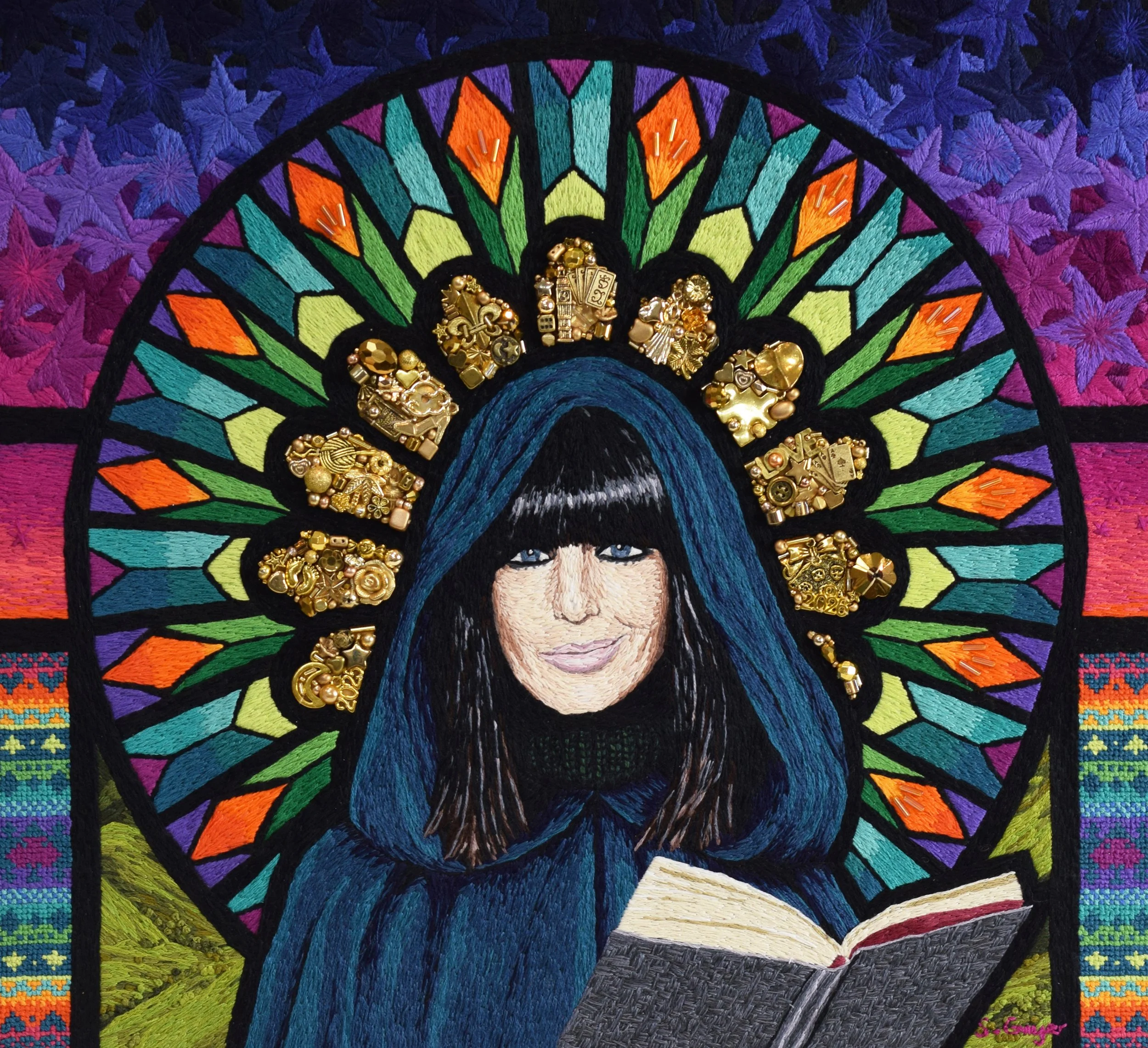 Claudia, Hand Embroidery, 2026.