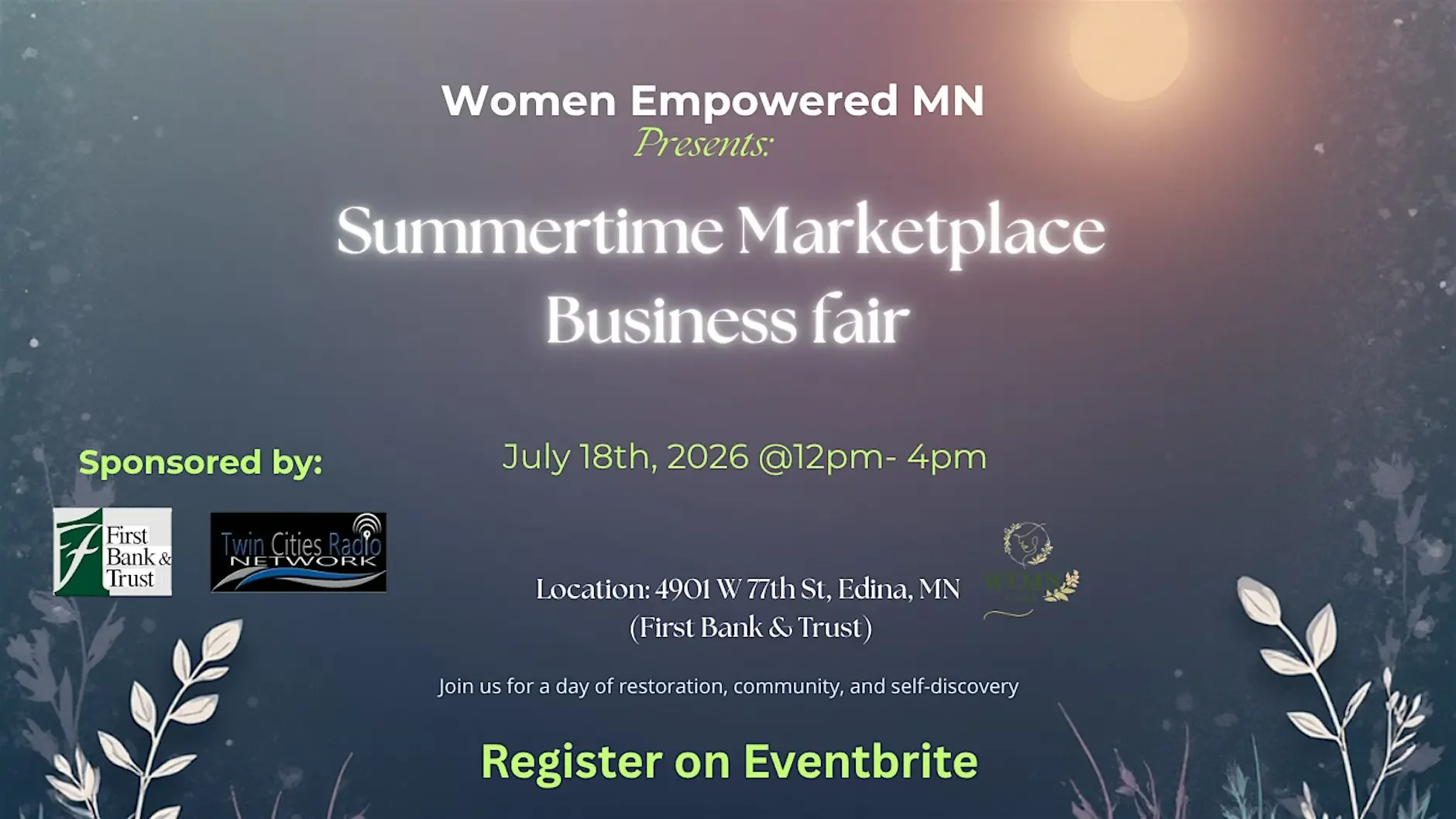 Summertime Marketplace Business Fair