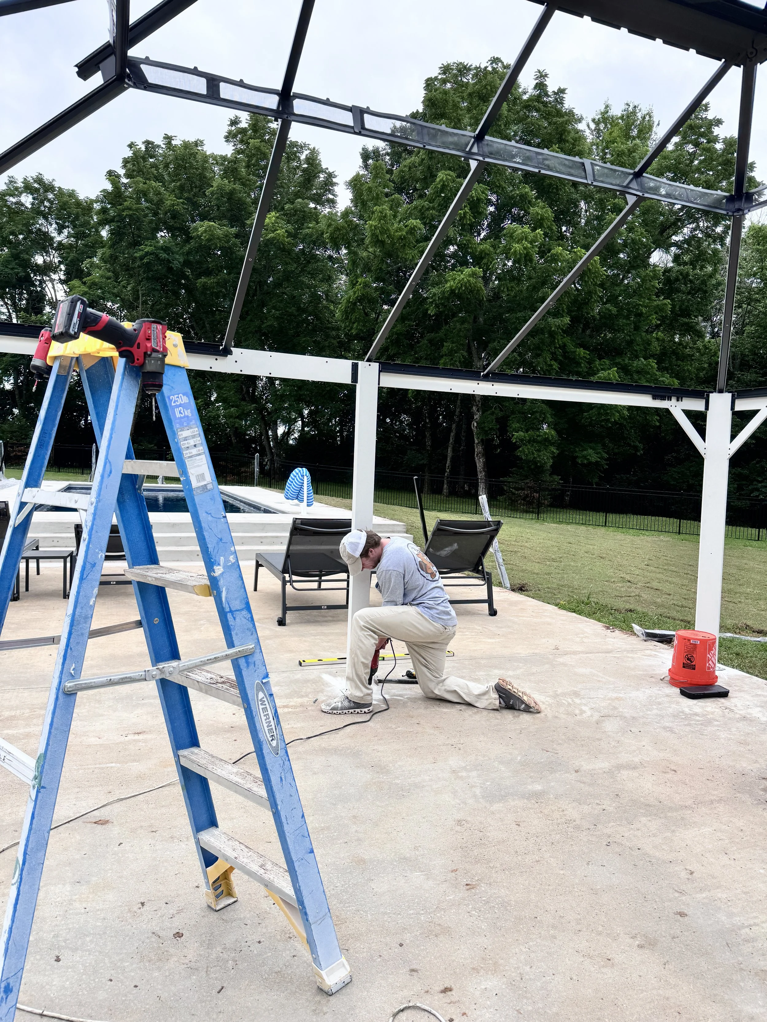 Pergola construction