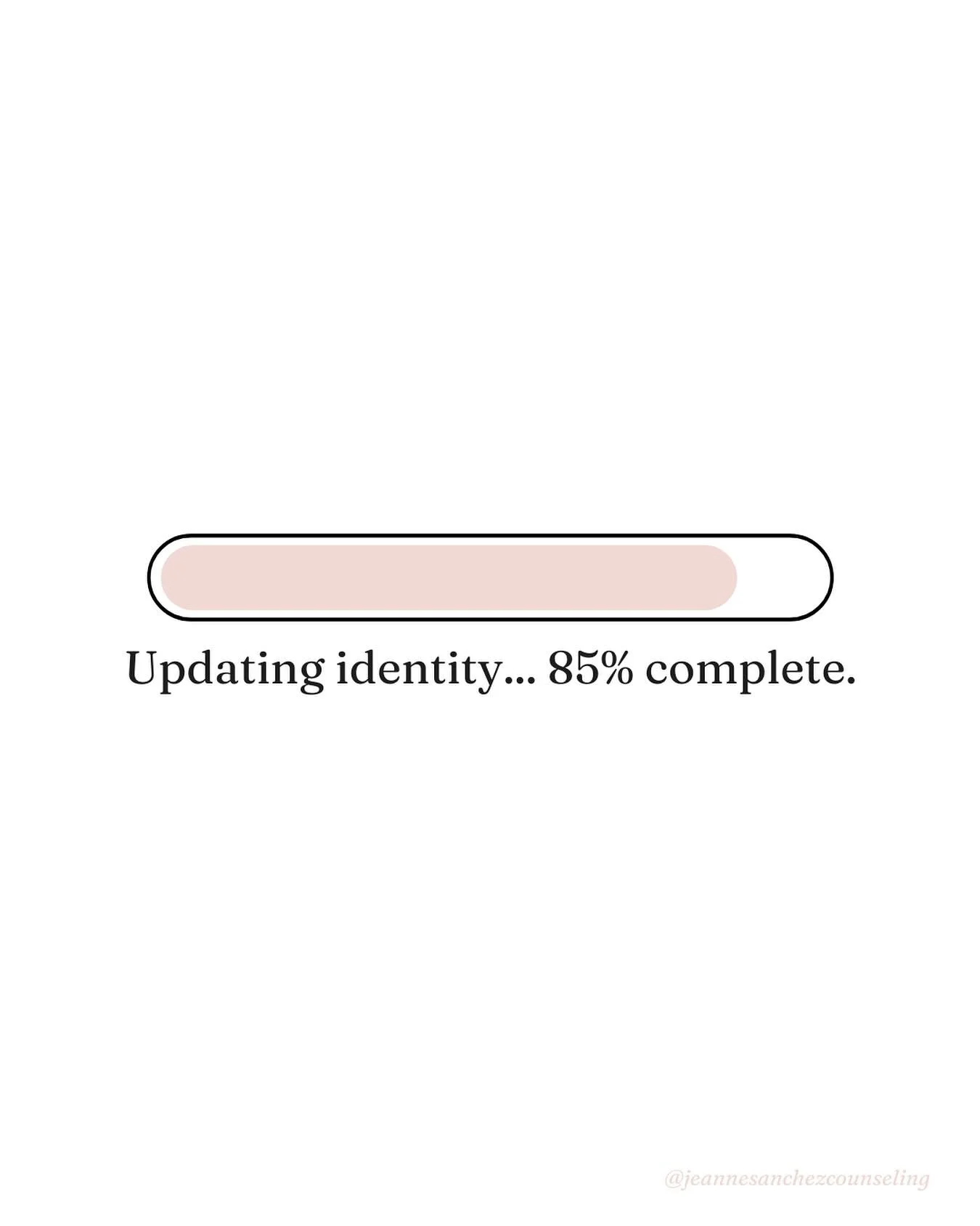 Sometimes identity takes a minute to load.⁣
You make a change, or change finds you, and the version of you that used to know how things worked starts to feel a little out of sync.⁣
⁣
A new city. A new job. A new baby. An ending you didn&rsquo;t expec