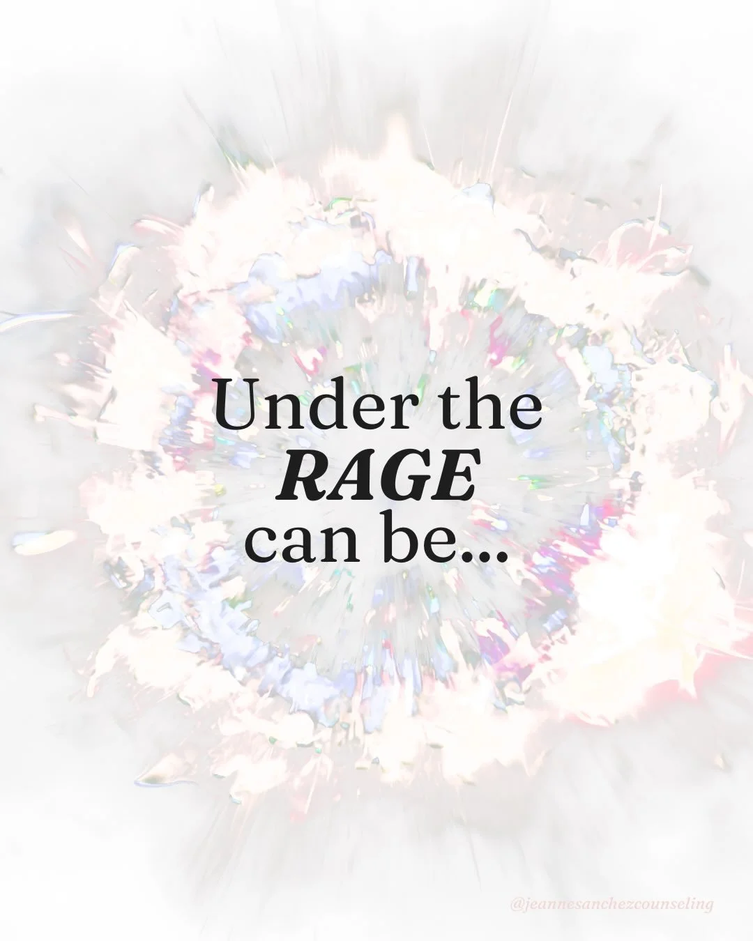 We have a lot to be angry about. And often no idea what to do with that energy.⁣

For a lot of people, anger was never modeled in healthy ways or it wasn&rsquo;t allowed to exist at all. So we learned to push anger down, stay agreeable, keep function