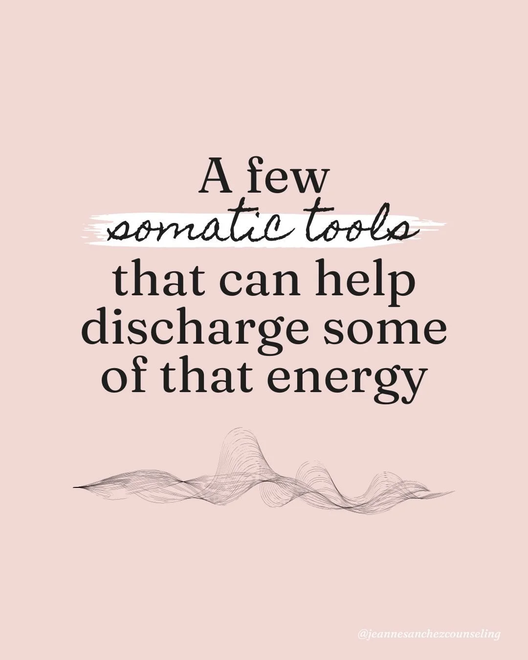 Sometimes anger needs somewhere to go.⁣

In the middle of overwhelm, most of us aren&rsquo;t realistically able to pause, turn toward our anger, and get curious about what a part of us is trying to communicate.⁣

These are a few somatic tools that ca