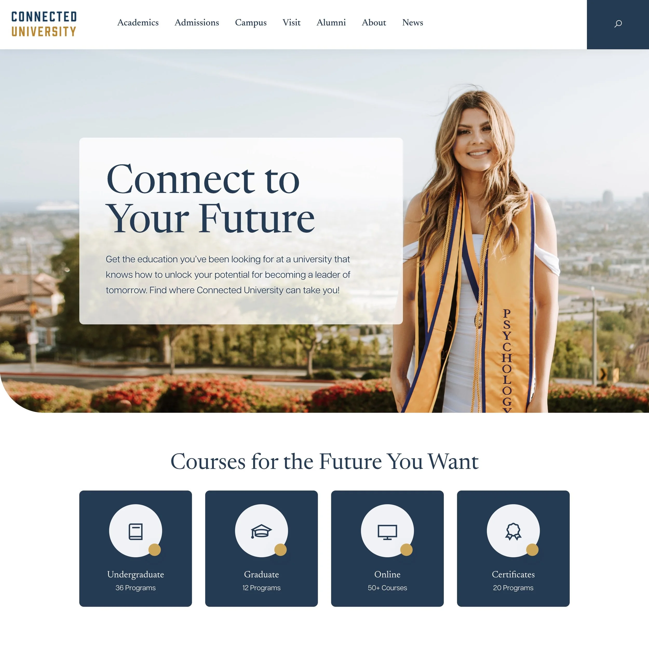 Higher Education Brand Sample
