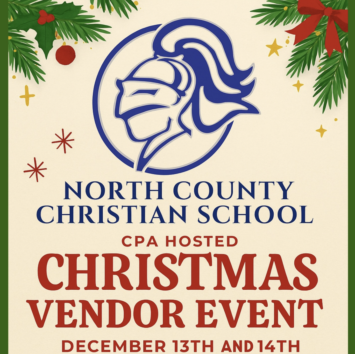 Christmas Vendor Event