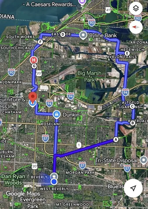 Southeast Side on Bike
