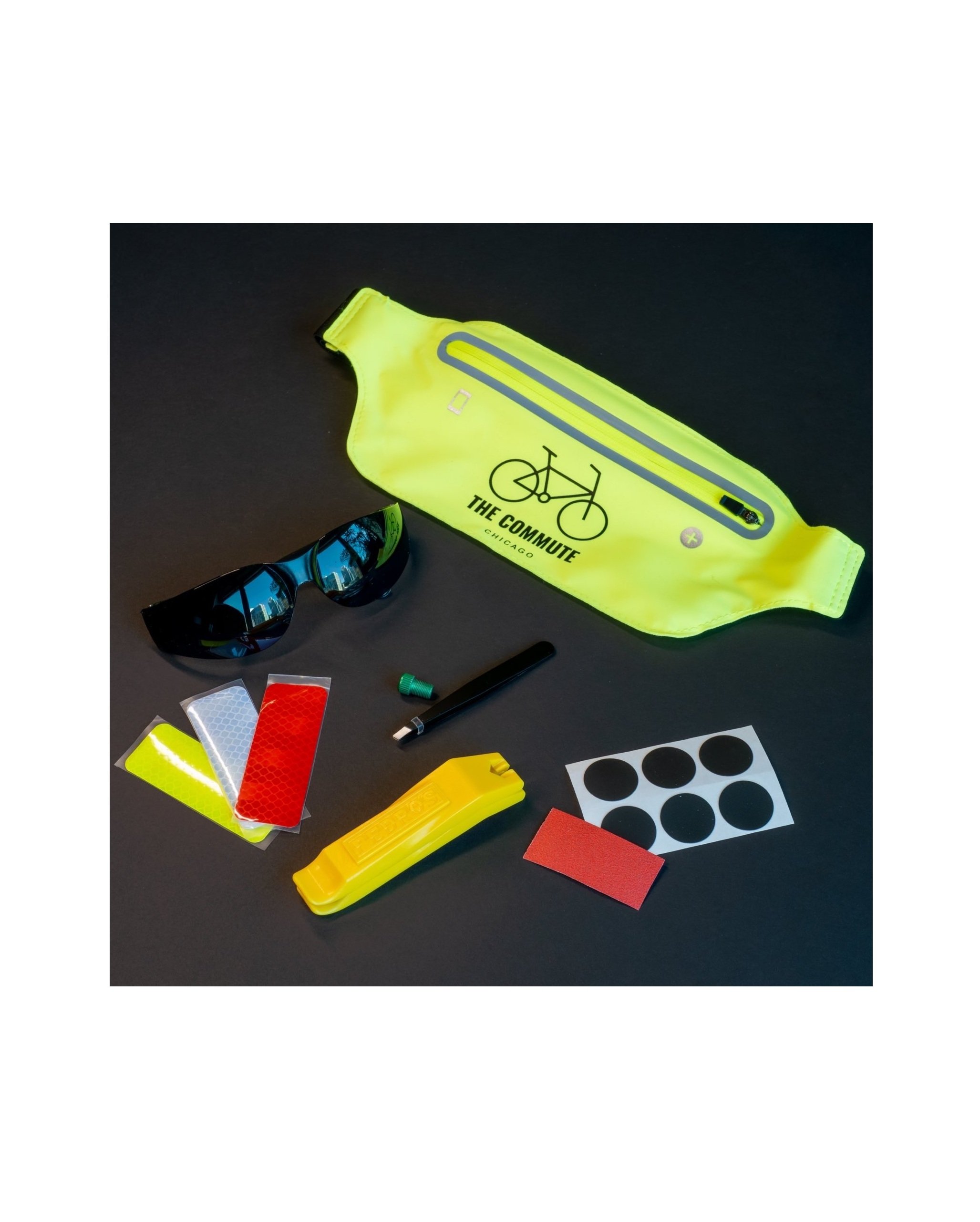 Flat repair, safety, and essential tools for cycling and biking.