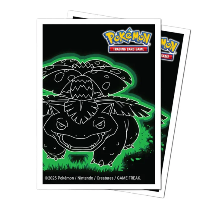 UltraProPokemonApexNeonKantoVenusaurDeckProtectors.webp