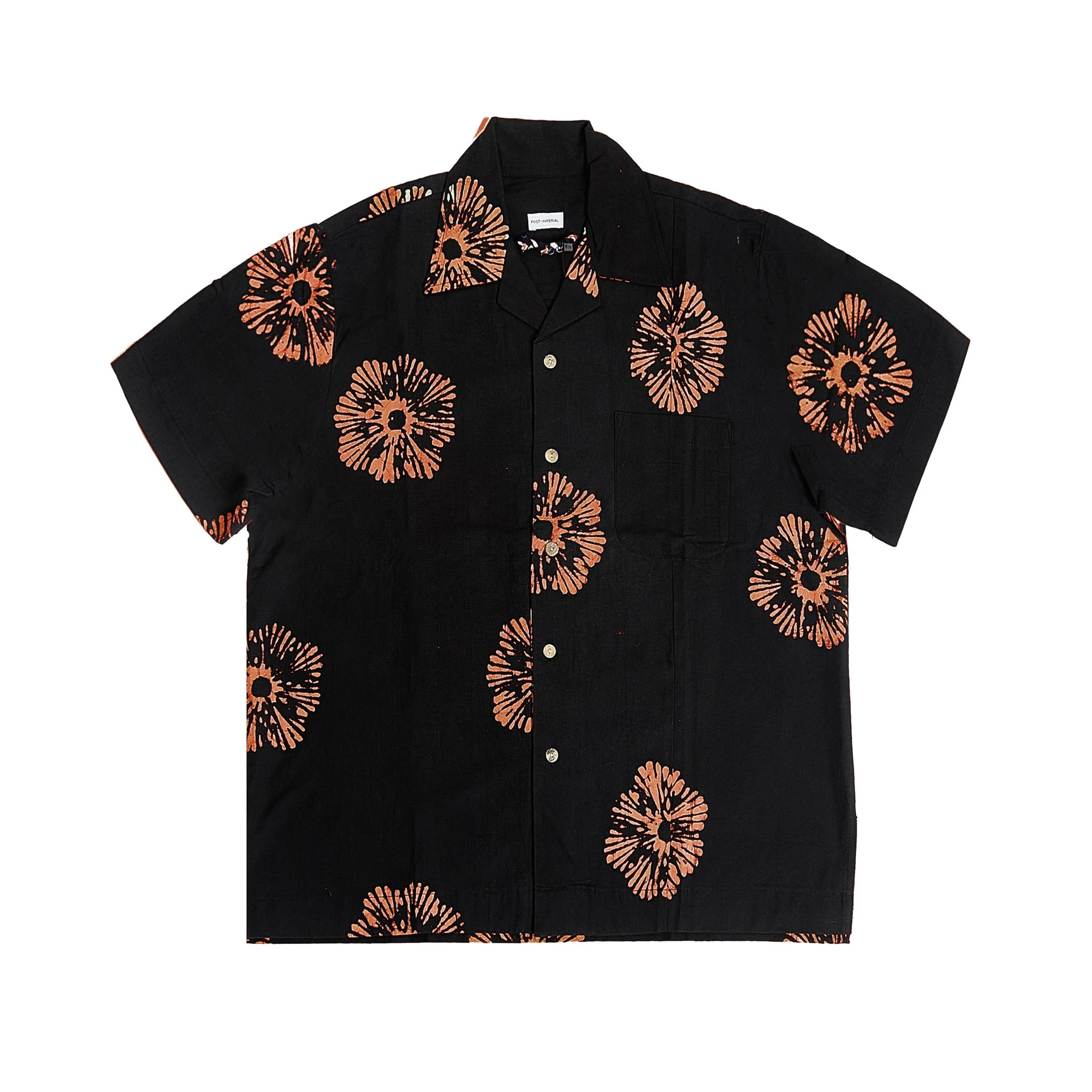 S SHIRT ABSTRACT SHELL NIGHT-CORAL 100% COTTON FUNTUA.jpg