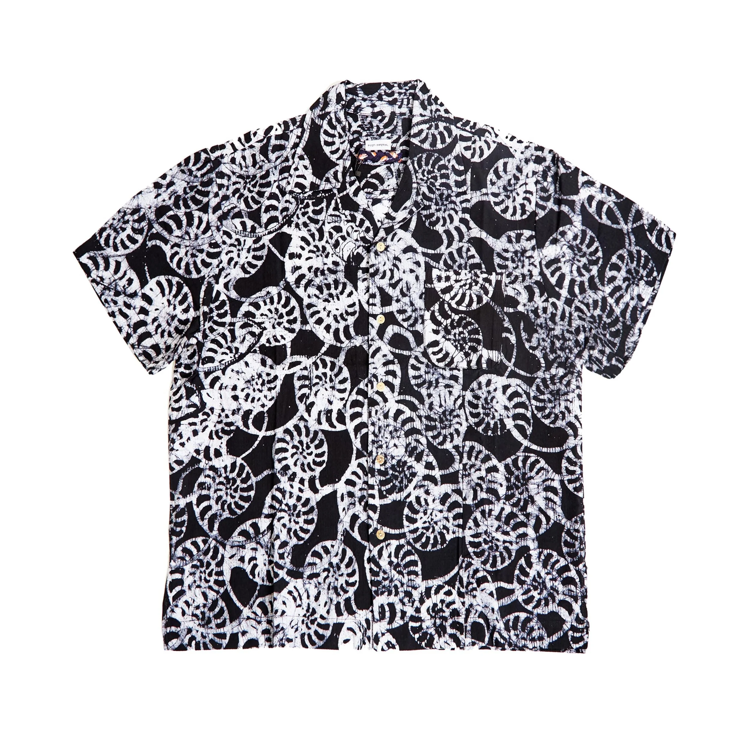 S SHIRT ABSTRACT NAUTILUS NIGHT-BONE 100% COTTON SEERSUCKER.jpg