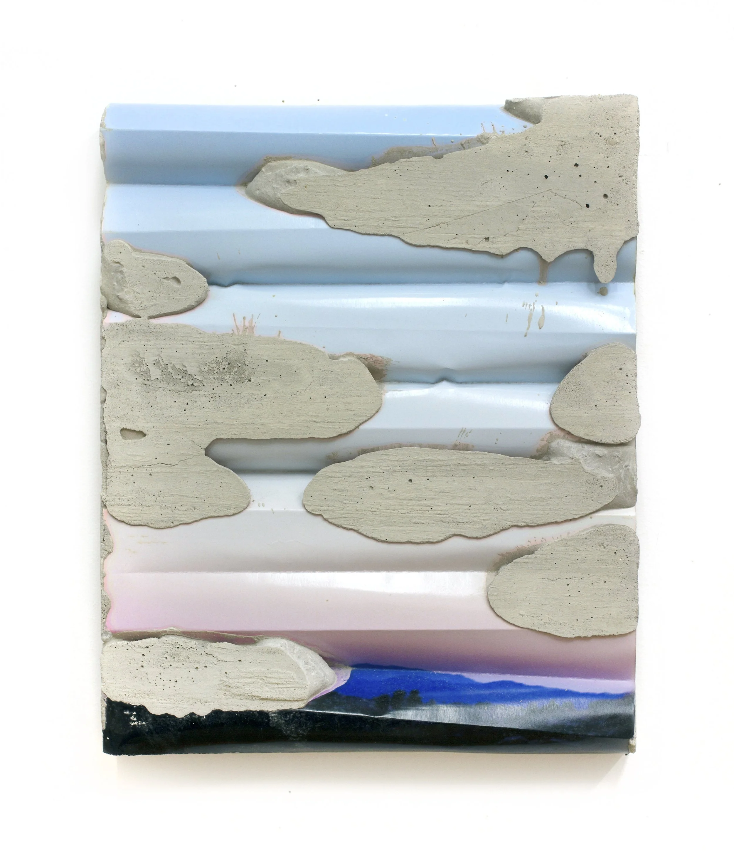 Colorado Sunset Concrete Fold, 2020
Unique C-print, concrete, 14 x 11 x 1 3/4 in