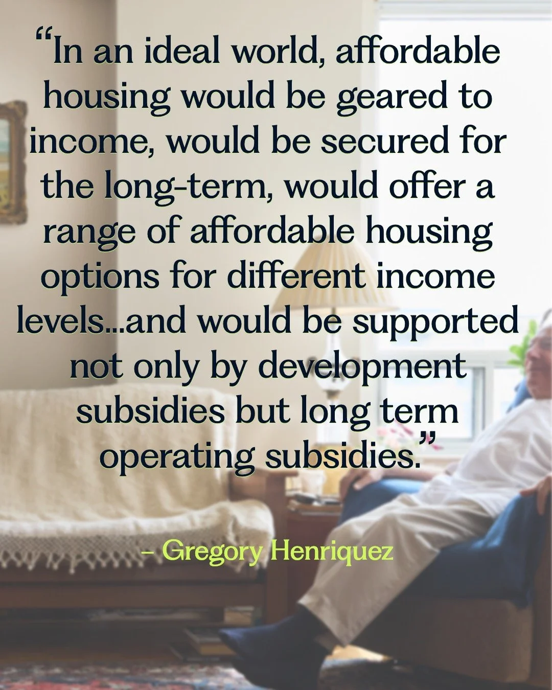 Canadian architect, Gregory Henriquez in conversation with architect @chodikoff shared his insights in the April 2026 issue of @canadianarchitect on what affordable housing should truly deliver which is long-term stability, a mix of options, and sust