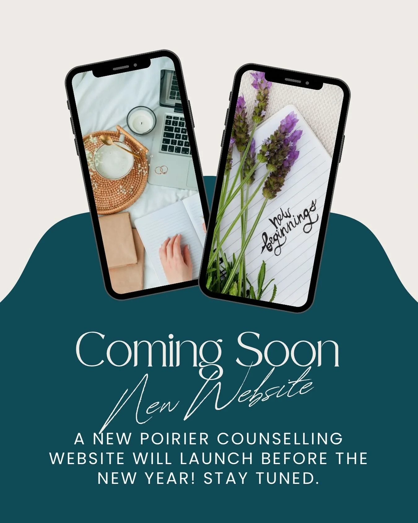 I&rsquo;m thrilled to have found a lovely human to help bring digital life to the next chapter of Poirier Counselling!