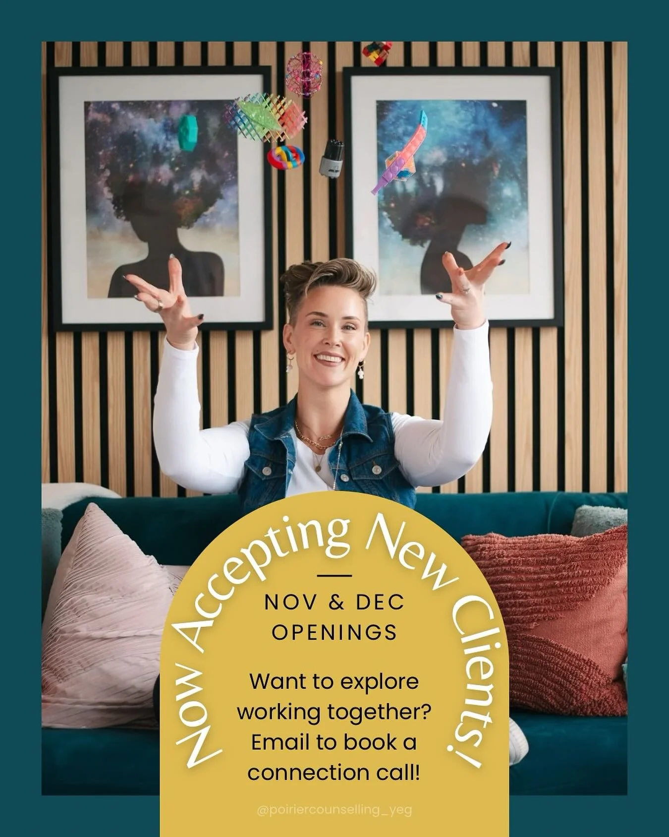 My schedule is now open for new bookings! Curious about working together? Feel free to reach out via email or through the contact form on my website. We can explore fit through a connection call if that feels supportive. (I promise I won&rsquo;t thro