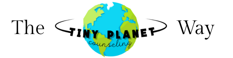 Logo of NY PLAN Counseling featuring an illustration of the Earth with green continents and blue oceans, and the text 'NY PLAN' and 'Counseling'.