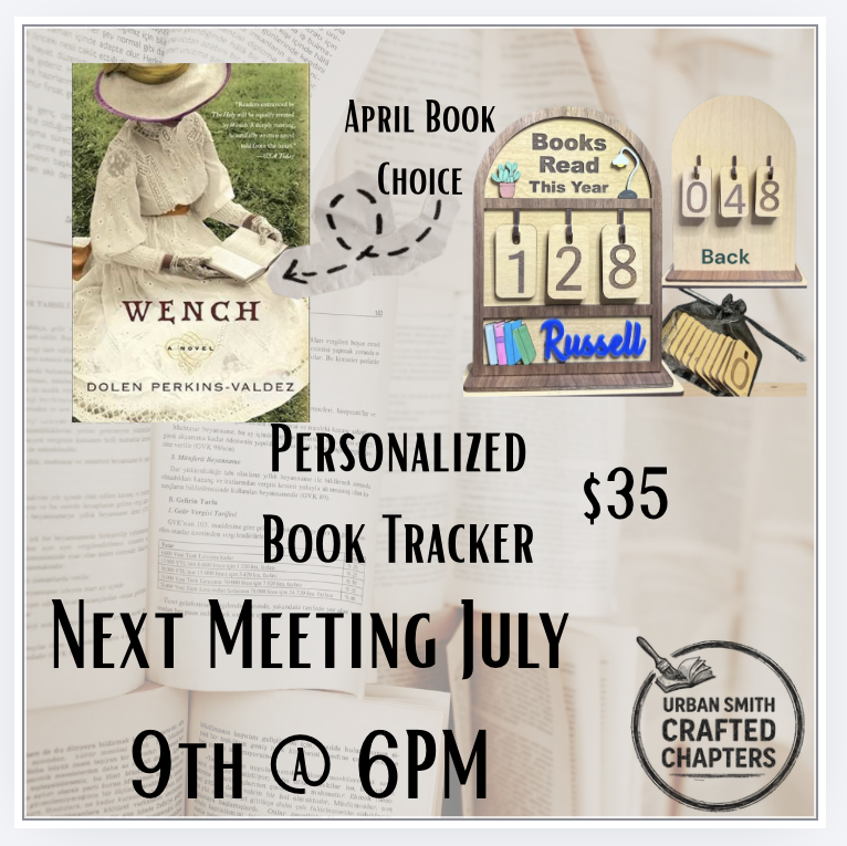 Crafted Chapters Book Club 7/9/26 @6pm