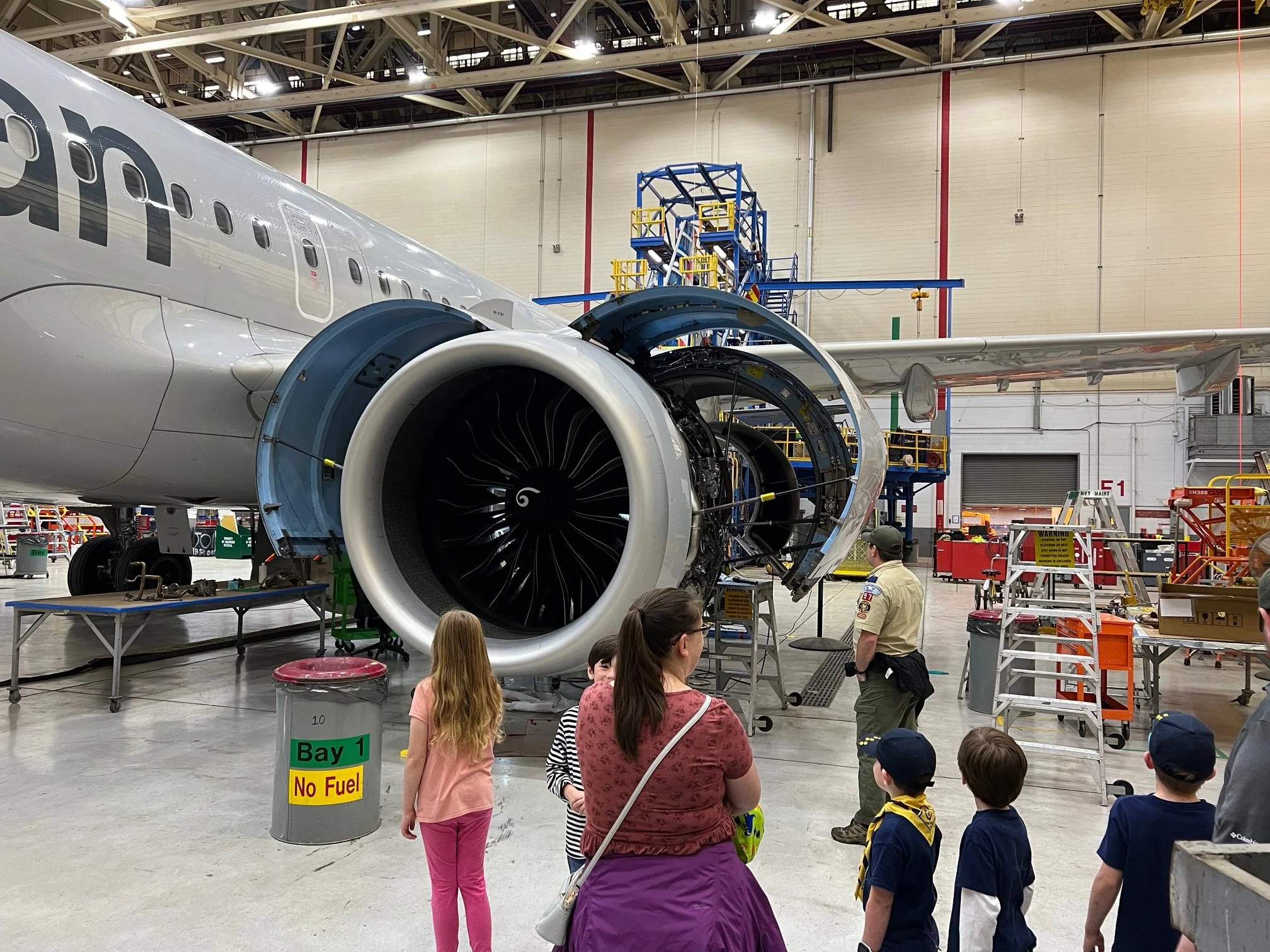 American Airlines Maintenance Facility Tour