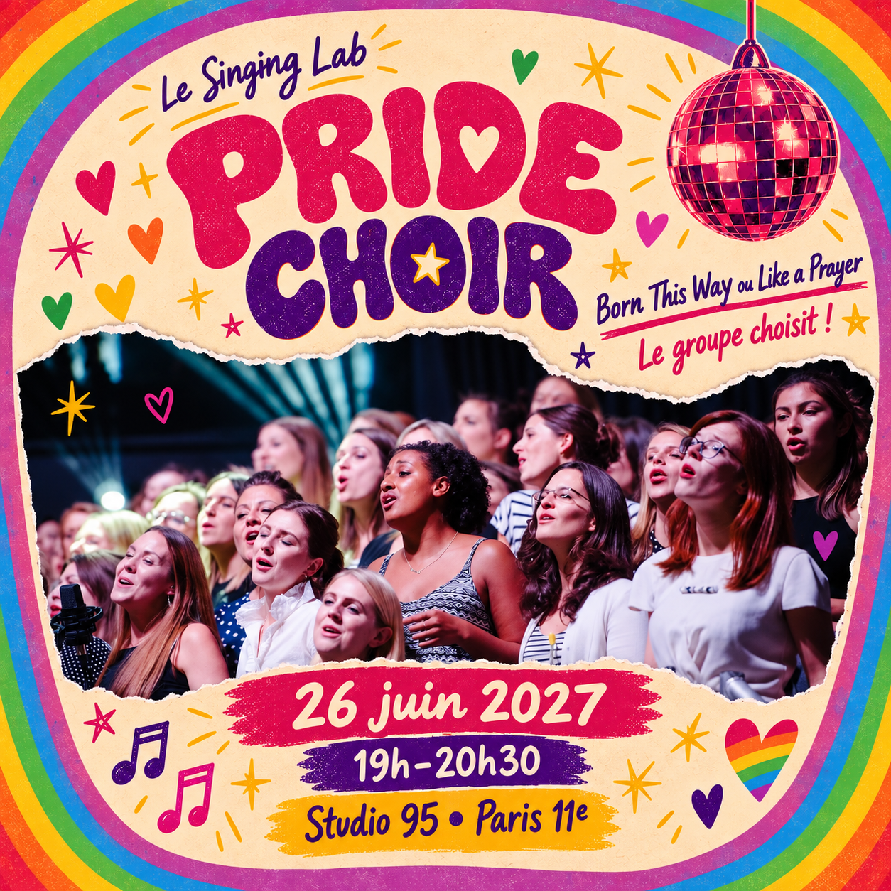 Pride Choir — 26 juin 2027